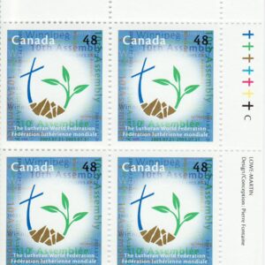Canada Stamp #1992 - Logo of 10th Assembly of the LWF (2003)