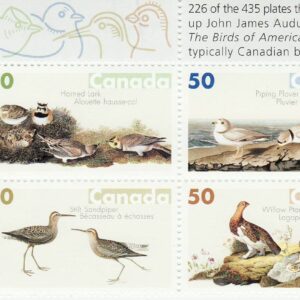Canada Stamp #2098a - John James Audubon's Birds-3 (2005)