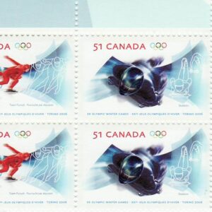 Canada Stamp #2144a - XX Olympic Winter Games (2006)