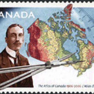 Canada Stamp #2160 - Dividers and map of Canada (2006)