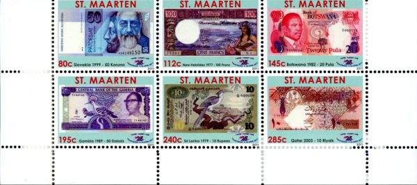 St. Martin Stamp [Sc#002]  (2011) 25th Paper Money Fair, Maastricht MNH