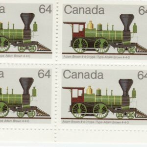 Canada Stamp #1002 - Adam Brown 4-4-0 type (1983)