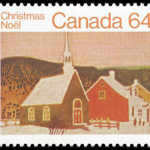 Canada Stamp #1006 - Rural Church (1983) 64¢
