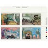 Canada Stamp #1107ai - Exploration of Canada-1 (1986) 4 x 34¢ Se-tenant block (1104-1107) - Image 2
