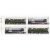 Canada PB#1119a - Canadian Locomotives (1925-1945)-4 (1986) 2 x 34¢