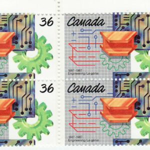 Canada PB #1134 - Engineering Symbols (1987) 36¢