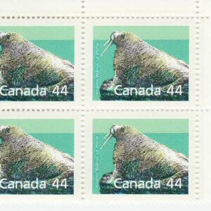Canada Stamp #1171i - Atlantic Walrus (1989) 44¢