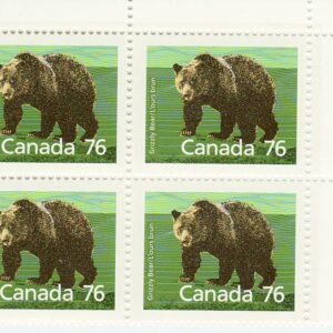 Canada Stamp #1178I - Grizzly Bear (1989)