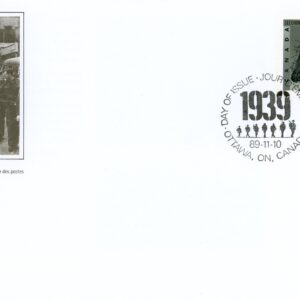 Canada FDC #1261 - The Army Mobilizes (1989) 38¢