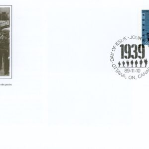 Canada FDC #1262 - Convoy System Established (1989) 38¢