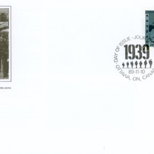 Canada FDC #1263 - Air Training Plan (1989) 38¢