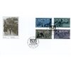 Canada FDC #1263a - Second World War-1939 (1989) 4 x 38¢