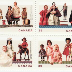 Canada Stamp #1277A - Cultural Treasures-Dolls (1990)