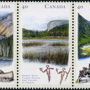 Canada Stamp #1325a - Heritage Rivers-1 (1991)