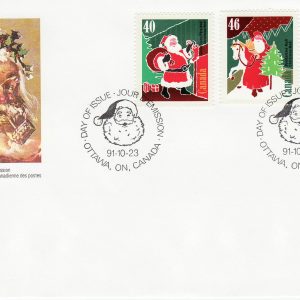 Canada FDC #1339-1340-1341 - CHRISTMAS (Personages) (1991) 40¢