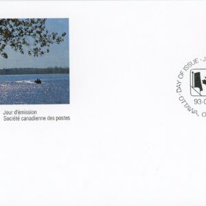 Canada FDC1389 - Flag over Shoreline (1993) 43¢