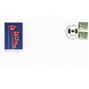 Canada FDC #1395 - Flag (1992) 43¢ - Image 2