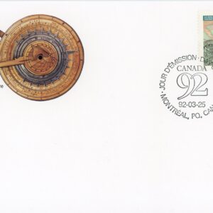 Canada FDC #1407 - Encounter (Columbus) (1992) 84¢
