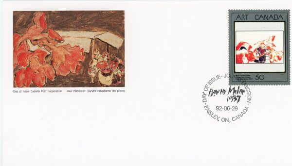 Canada FDC #1419 - Red Nasturtiums (1992) 50¢