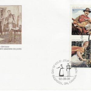 Canada FDC #1435a - Canadian Folklore-3 (1992) 4 x 42¢