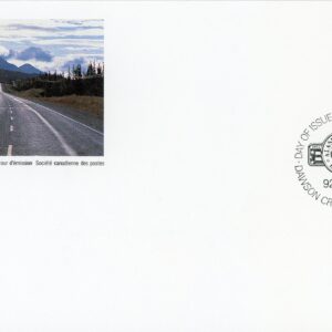 Canada FDC #1413 - Map and vehicle (1992) 42¢