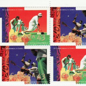 Canada Stamp #1518a - XV Commonwealth Games (1994)