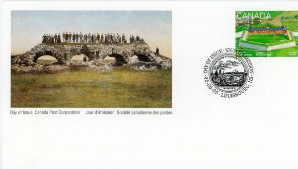Canada OFDC #1547-1551 - Fortress of Louisbourg, Nova Scotia (1995) 5 x 43¢ - Image 3