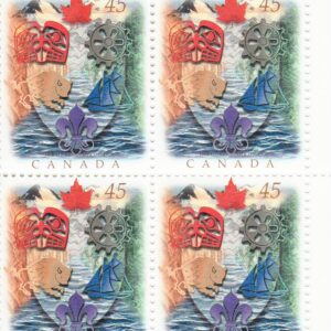 Canada Stamp #1614 - Canada's heraldic tradition (1996) 45¢