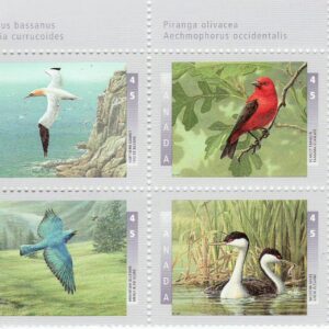 Canada Stamp PB#1634a - Birds of Canada-2 (1997)