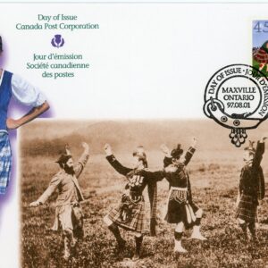 Canada FDC #1655 - Highland Games (1997) 45¢