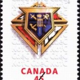 Canada Stamp #1656 - Knights of Columbus (1997) 45¢