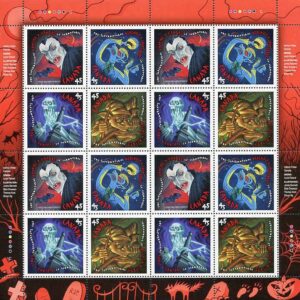 Canada Stamp #1668a - The Supernatural (1997) 4 x 45¢