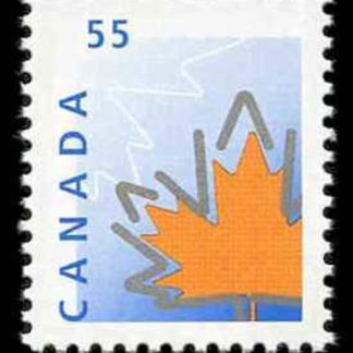 Canada Stamp #1684as - Maple Leaf (1998) 55¢