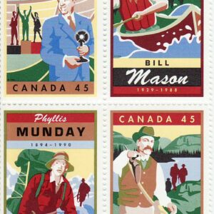 Canada Stamp #1753a - Legendary Canadians (1998)