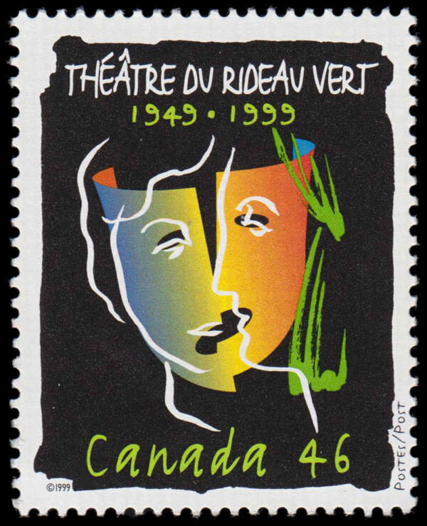 Canada Stamp #1769 -  (1999) 46¢