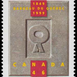 Canada Stamp #1799 - Quebec Bar Association Logo (1999) 46¢