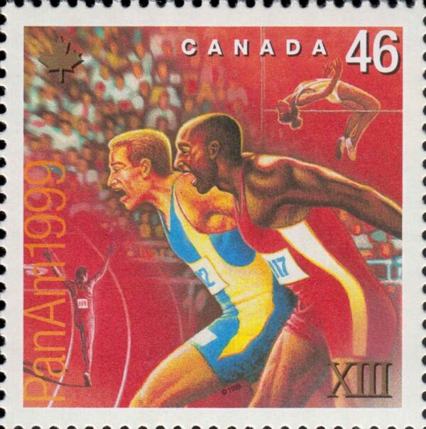 Canada Stamp #1801- Pan American Games (1999) 46¢ - Image 2