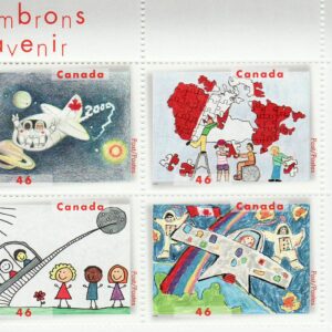 Canada Stamp #1862a - Stampin' the future (2000) 4 x 46¢