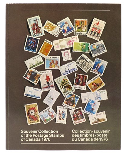 CANADA 1976 Year Book Stamp Collection, A full set of Canada Post’s 1976 Stamps