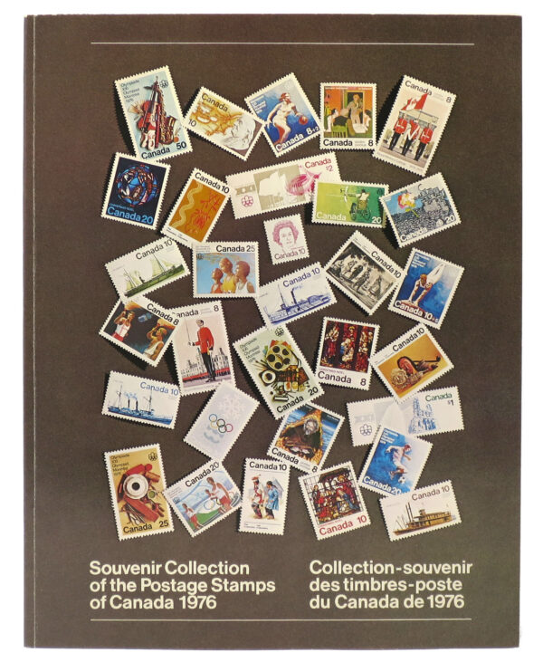 CANADA 1976 Year Book Stamp Collection, A full set of Canada Post’s 1976 Stamps