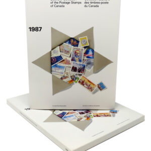 CANADA 1987 Year Book Stamp Collection, A full set of Canada Post’s 1987 Stamps