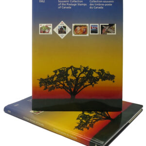 CANADA 1992 Year Book Stamp Collection, A full set of Canada Post’s 1992 Stamps