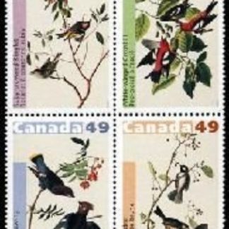 Canada Stamp #2039a - John James Audubon's Birds-2 (2004) 4 x 49¢