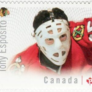 Canada Stamp #2868i - Tony Esposito (2015) P (85¢)