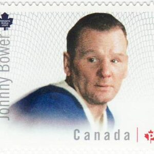 Canada Stamp #2869i - Johnny Bower (2015) P (85¢)