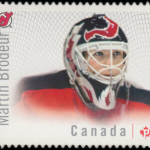 Canada Stamp #2872i - Martin Brodeur (2015) P (85¢)
