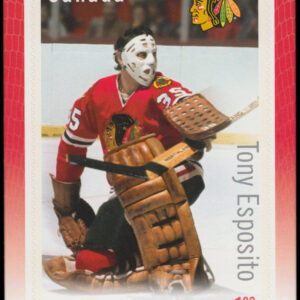 Canada Stamp #2874 - Tony Esposito (2015) $1.80