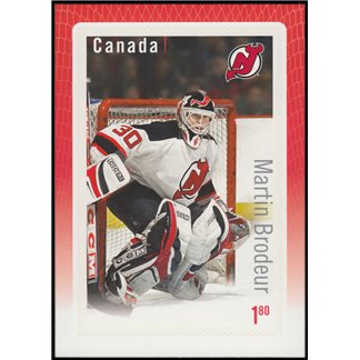 Canada Stamp #2878 - Martin Brodeur (2015) $1.80