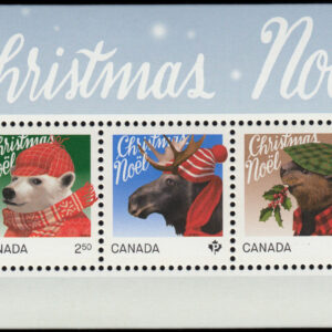 Canada Stamp #2879 - Christmas: Animals (2015) $4.55