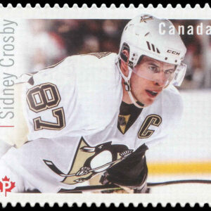 Canada Stamp #2942i - Sidney Crosby (2016) P (85¢)
